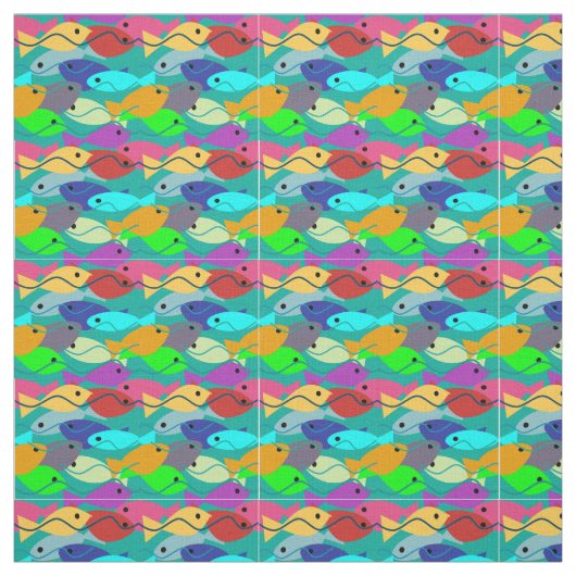 魚 ファブリック (見本)