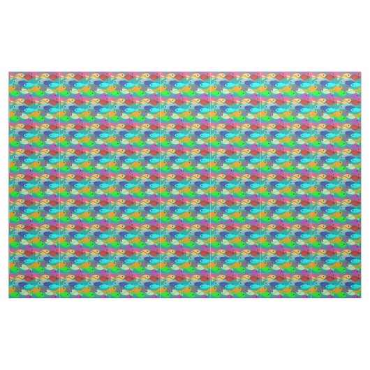 魚 ファブリック (ファットクウォーター)