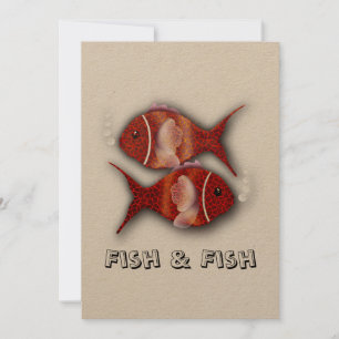 魚&フィッシュTシャツ 招待状
