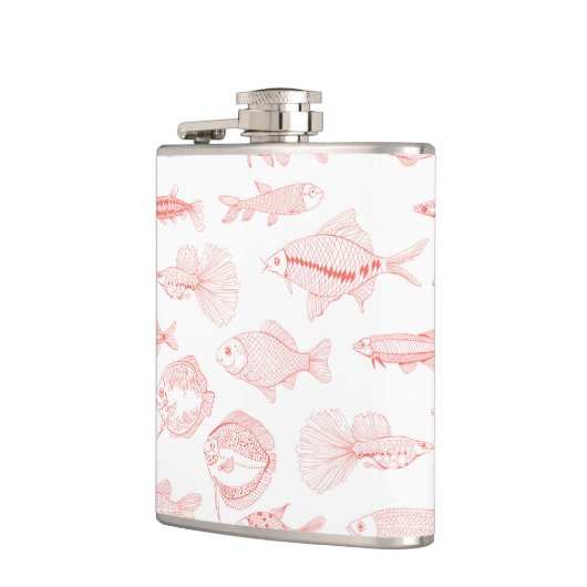 魚 フラスク (左)