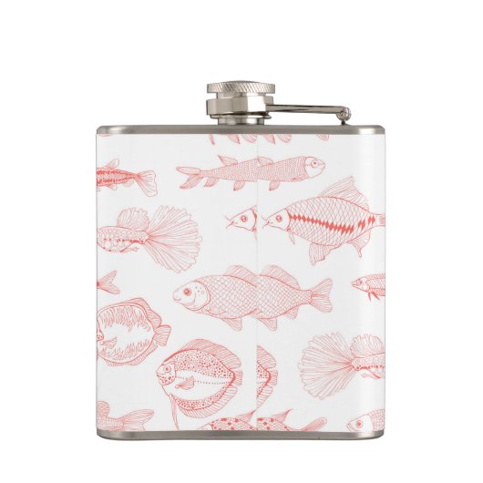 魚 フラスク (裏面)
