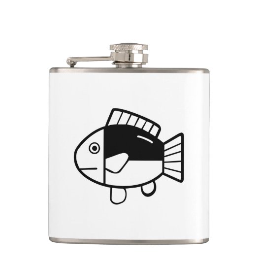 魚 フラスク (正面)