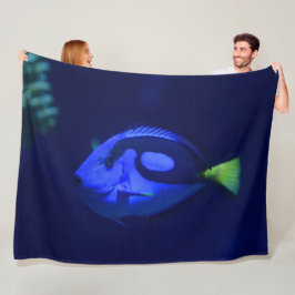 魚 フリースブランケット