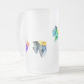 魚 フロストグラスビールジョッキ (正面左)