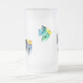 魚 フロストグラスビールジョッキ (中央)