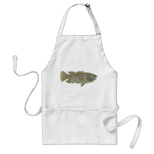 魚-ブルーグロッパー-アコエロドス·ゴールディイ スタンダードエプロン