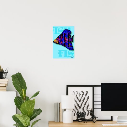 魚 ポスター (ホームオフィス)