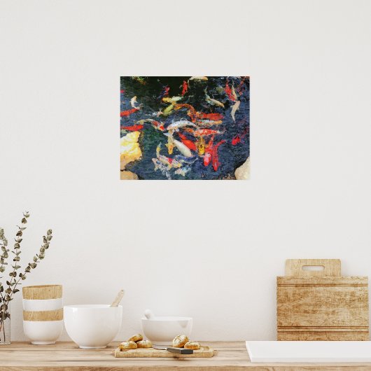 魚 ポスター (キッチン)