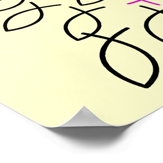 魚 ポスター (角)