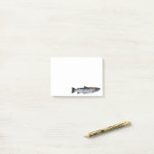 魚 ポストイット (デスク上)