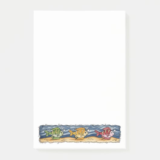 魚 ポストイット (正面)