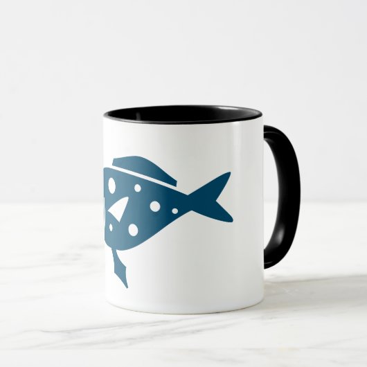 魚 マグカップ (正面右)