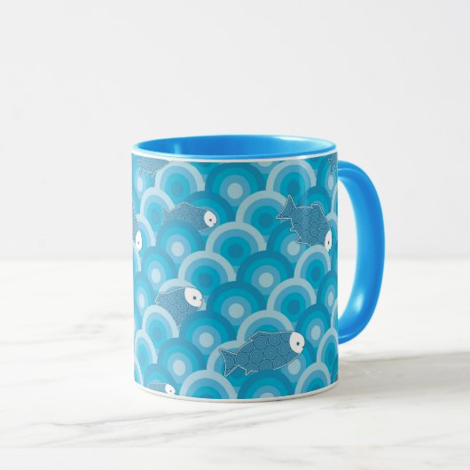 魚 マグカップ (正面右)