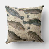 魚(モザイク) クッション (裏面)