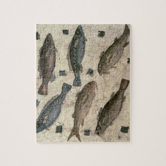 魚(モザイク) ジグソーパズル (縦)