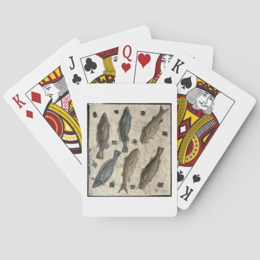 魚(モザイク) トランプ (裏面)