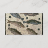 魚(モザイク) 名刺 (裏面)