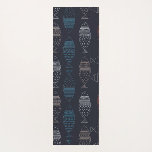 魚 ヨガマット (裏面)