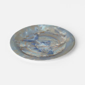 魚 – ラウンド紙プレート ペーパープレート (アングル)