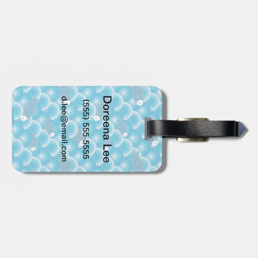 魚 ラゲッジタグ (裏面横)