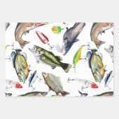 魚 ラッピングペーパーシート (正面3)