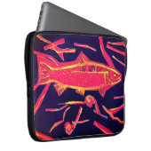 魚 ラップトップスリーブ (正面右)