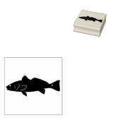 魚 ラバースタンプ (押印)