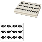 魚 ラバースタンプ (押印)