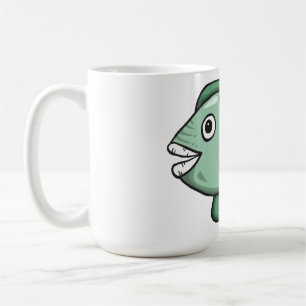 魚、動物、ドローイング コーヒーマグカップ