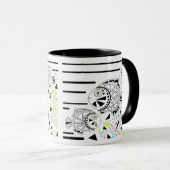 魚。占星術。 マグカップ (正面右)