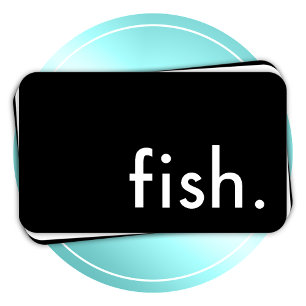魚。 名刺
