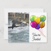 魚 招待状 (正面)