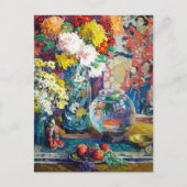 魚、果物、花Kathryn Evelynさくらんぼ シーズンポストカード (正面)