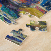 魚、果物、花Kathryn Evelyn Cherrr著 ジグソーパズル (側面)