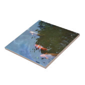 魚、池のコイのコイ タイル (側面)