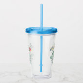 魚、海底、海。 アクリルタンブラー (右)