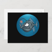 魚 海 デザイン クジラ 泳ぐ アザラシ 楽しい 海 ギフト ポストカード (正面/裏面)