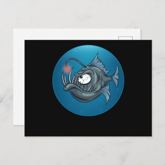 魚 海 デザイン クジラ 泳ぐ アザラシ 楽しい 海 ギフト ポストカード (正面/裏面)