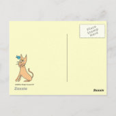 魚&猫はがき ポストカード (裏面)