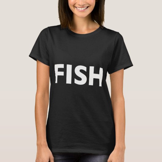 魚、簡単に言えば。 Tシャツ (正面)