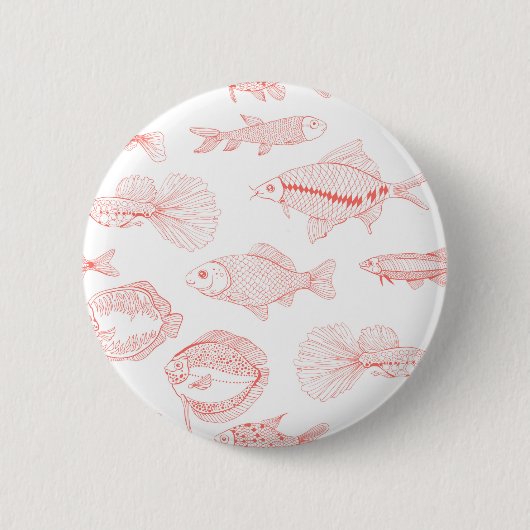 魚 缶バッジ (正面)