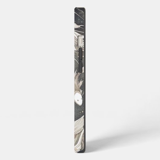 魚、自然 iPhoneケース (左側面)