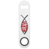 魚-赤--を信じて下さい スピード栓抜き (裏面)