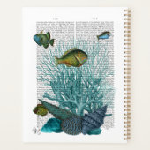 魚、青貝、サンゴ プランナー手帳 (裏面)