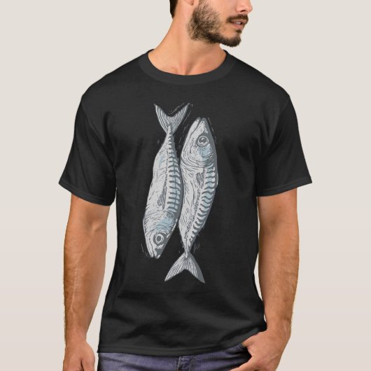魚 魚 魚 Tシャツ (正面)