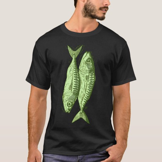 魚 魚 魚 Tシャツ (正面)