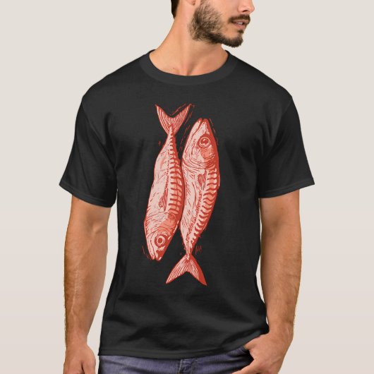 魚 魚 魚 Tシャツ (正面)