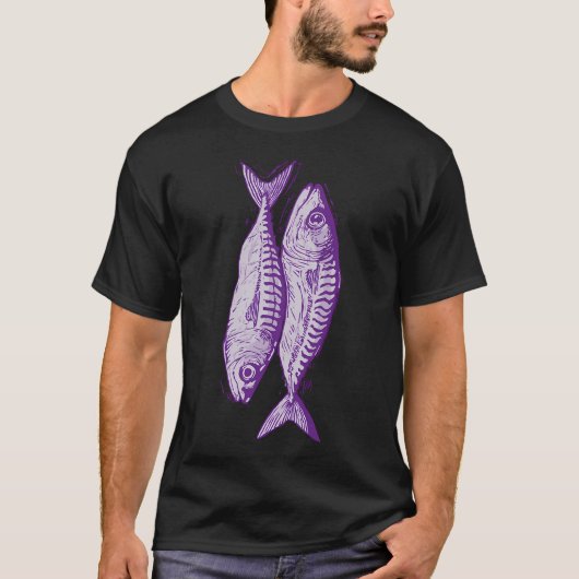 魚 魚 魚 Tシャツ (正面)