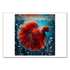 魚(鱼 / yu) – フラッ中国のシュカード テーブルナンバー