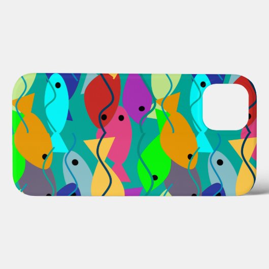 魚 Case-Mate iPhoneケース (裏面 (横))
